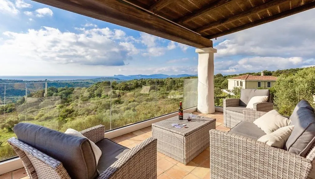 Villa Emmeline Fronte Mare 5 Camere 6 Bagni Infinity Pool Wifi Per 12 Persone Alghero